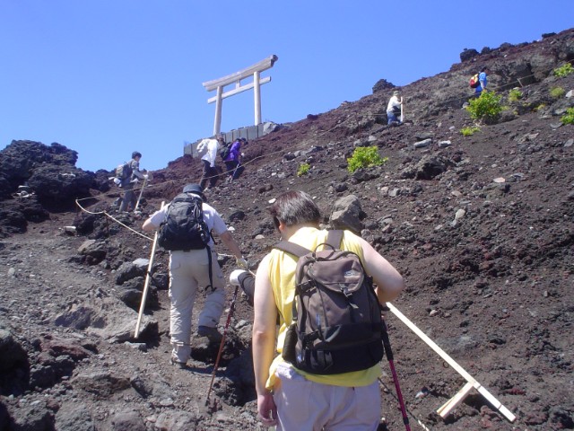 親睦イベント富士登山１