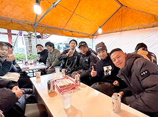 社内イベントが豊富で、スタッフ同士の交流の機会はたくさんあります♪
