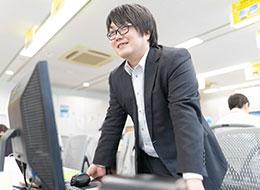 「何に向いているか分からない」という方も歓迎。専任スタッフが、親身になって相談に乗ります