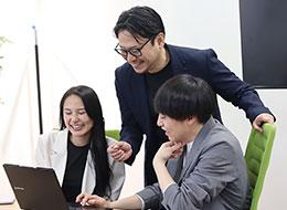 代表が親身に社員をケアしてくれる安心感は、モンタージュならではの魅力だと感じています。