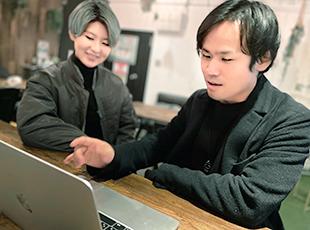 先輩スタッフがいつでも隣にいてくれるので安心して「いつもミスっています」笑笑