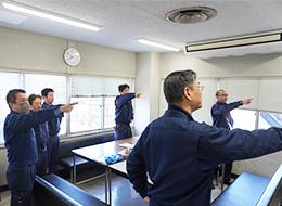 一人ひとりが安全への意識を高く持っている職場です！