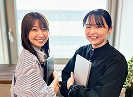 社員一人ひとりの声と好奇心、成長意欲が会社全体の知見・強みに変わっていく。そんな好環境も魅力です！