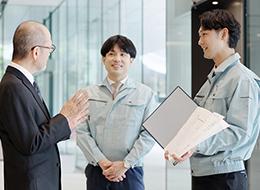 設備設計/未経験OK/月25万以上/土日祝休み/資格手当あり/住宅手当あり/残業月平均15h/年休120日以上