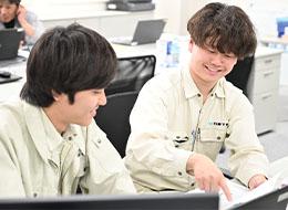 先輩後輩の隔たりなく、コミュニケーションをとっています！