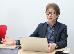 採用面接も担当するプロジェクト推進部長