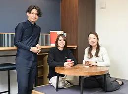 風通しが良く、代表や上司とも気軽に話せる雰囲気があります◎