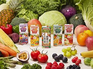 人々の健康への貢献をテーマに野菜を使用した多くの商品をラインナップ。あなたの生活にも密着しています。
