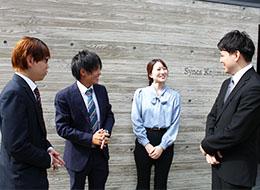社員一人ひとりと話しているので、みんなの趣味も自然と覚えていますね（笑）／代表
