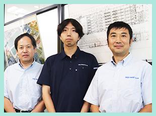 20代～50代の設計職が活躍中。中途入社の社員も多いので、ご安心ください！