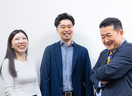「挑戦したい」と「不安」は表裏一体。その不安を会社がカバーしてくれるので、前向きに挑戦できます！