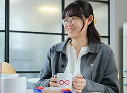 当社の環境に満足しているので、長く活躍し続けたい！