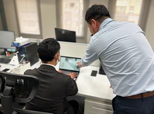 困ったことがあったら、すぐに先輩がサポートしてくれるので未経験者でも安心です。