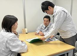年齢や社歴に関係なくフラットにコミュニケーションが取れます
