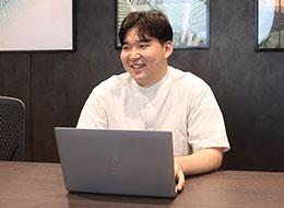 「チームで働けることが楽しいです！」