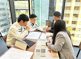 明るく前向きな仲間たちと、日々楽しく成長中！