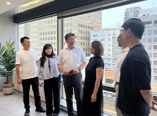 中国、台湾など、国際色豊かな職場で働けます！