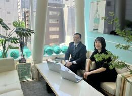 清潔感があるオフィスです。自宅or綺麗なオフィスで働けます。