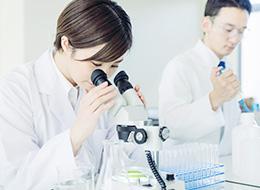 社内だけでなく、当社では社外の専門機関による研究社員の育成・研修も行っています。