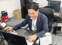 代表にも気軽に相談ができる、距離の近さが魅力です。