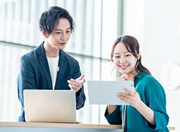 社員一人ひとりが自分で“成長したい”“やってみたい”と思える環境づくりを心がけています！