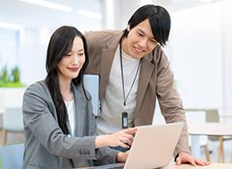 1人ひとりに合わせたサポートを行っています。