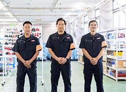 経験豊富な技術者を支える働きやすい職場です。