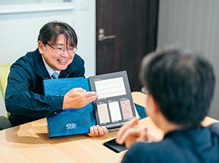 自社商品の販売なので自信を持ってご提案できます！