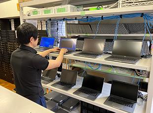 弊社では、独自のキッティング技術を駆使し多くの企業様に取引頂いてます。