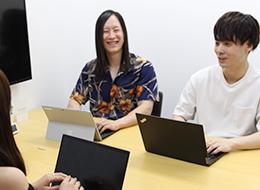 Nさん：今はまだ将来の目標がぼんやりとしている人でも、相談すれば会社が方向性を示してくれます！