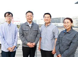 長く働いている社員が多数在籍しています。