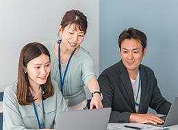 教材づくりの基礎から教えていくため、未経験でも安心して成長できます◎