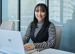 「今後はチームに不可欠な人と言われるよう、成長していきたいと思っています」