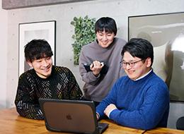 設立時から定着率100％で、社員同士もフラットな関係性を築けています◎