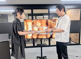 MVFで選ばれた社員には賞金を支給しています！