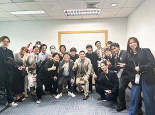 スキルアップを目指すスタッフたち。 視野を広げるための研修も充実しています！