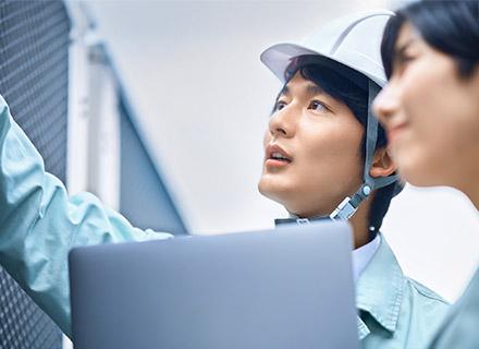 空調設備の保守点検スタッフ(未経験歓迎)★年休124日★時差出勤・直行直帰OK★有給は1時間単位で取得可