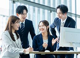 幅広い年齢の社員が活躍中！