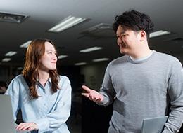 私が営業・人事・キャリア支援を全て担当しているため、困ったことがあればすぐに改善に動けます！