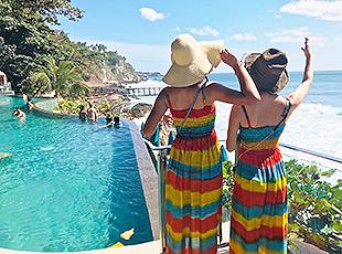 海外での撮影でSNSで有明なバリ島のホテルに宿泊♪