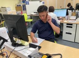 作業員チームの働くステージをつくるのが営業の役割です。