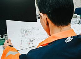 R&Dセンターのメンバーは、長く技術に携わってきた人ばかり。頼れる仲間がいるため未経験でも安心です！