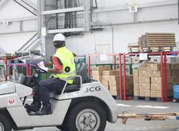 物流業界を支えられるやりがいがあります。