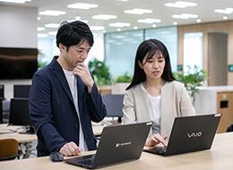 成長意欲のある方、大歓迎！一緒にスピード感を持ってキャリアを築いていきましょう。