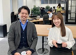 一人ひとりの距離が近く、キャリアやスキルのこと、働き方など何でも気軽に相談できる風土があります。