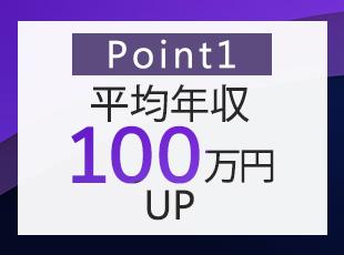 《100%の社員が年収アップ！》還元率は額面65%・実質78%と高水準です。