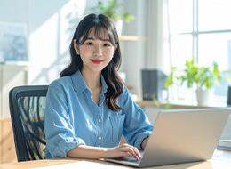 事務（SNS運用/営業サポート）*未経験歓迎*年間休日126日以上*月給25.5万円～服ネイル自由