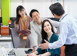 すべてのプロジェクトにおいて、 2～10名程度の自社メンバーと一緒に参画できます