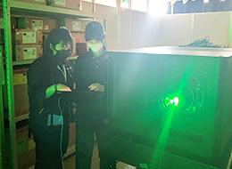 実際の業務中の様子です！