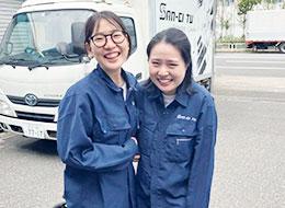 「今後も映像機器の知識を深め、新しい技術を習得したいと思います」(Kさん／入社3年目)